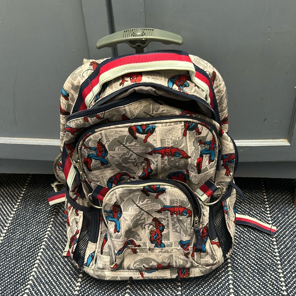 Pottery Barn Spider-Man travel luggage case